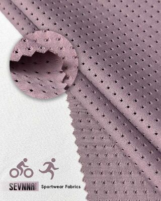 Laufstoffe mit UV-Schutz 50+ und 190 g/m² Gewicht und Flatlock-Nähten für Hochleistungs-Sporttextilien