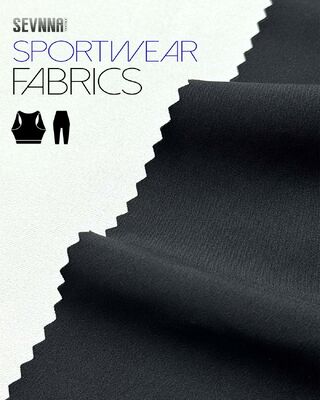 Hochleistungs-Radgewebe mit UV-Schutz und Gewicht von 190 gm aus 79% recyceltem Polyester + 21% Spandex