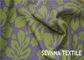 Blumenmuster bereiteten Gewebe Lycra das Gewebe kundengebundene Knit-Verzerrungs-Stricken auf