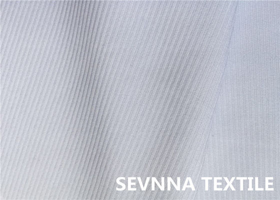 Öl beständiges weißes Lycra-Gewebe, 2 Möglichkeits-Ausdehnungs-Polyester Lycra-Spandex-Gewebe
