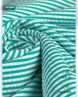 180 g/m² atmungsaktiver, schnell trocknender recycelter Badeanzugstoff für nachhaltige Badeanzugproduktion