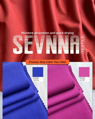 Feuchtigkeitsableitendes, hoch atmungsaktives, superweiches, dehnbares Sport-BH-Gewebe für Trainings-BH-Material