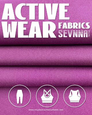 Feuchtigkeitsableitendes, hoch atmungsaktives, superweiches, dehnbares Sport-BH-Gewebe für Trainings-BH-Material