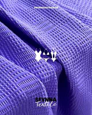 91 recyceltes Nylon 9 Spandex Texturierte Badeanzugstoffe Alternativen mit hoher Formbeständigkeit Geeignet für bequeme, strapazierfähige Bademode