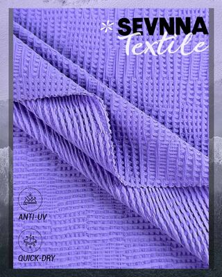 91 recyceltes Nylon 9 Spandex Texturierte Badeanzugstoffe Alternativen mit hoher Formbeständigkeit Geeignet für bequeme, strapazierfähige Bademode
