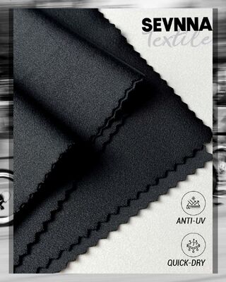 Hochelastisches Stretch-Lycra-Gewebe mit Feuchtigkeitstransport und UV-Schutz für Sportbekleidung