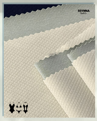 260gm Recycling-Polyester Jacquard-Style Doppelstrickgewebe für komfortable und langlebige Textilprodukte