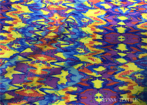 Mikro-Polyester Elastan-Yoga-Abnutzungs-Gewebe empfindlicher voller stumpfer Schatten Microfibre