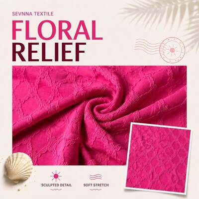 310GSM UPF 50+ Recycling-Nylon-Spandex-Badekleidung mit Textur RN-2776