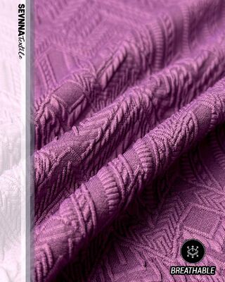 Stripe Construction Upcycled Nylon Material 120cm Width Durable Recycled Textile for Sustainable Fashion and Industrial