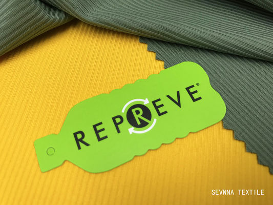 200GSM 84% recyceltes Polyester + 16% recyceltes Spandex-Badeanzuggewebe für Badebekleidung