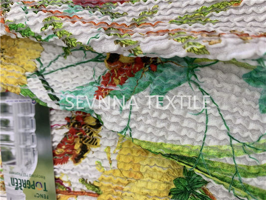 Das spandex-Nylon bereitete das Badebekleidungs-Gewebe auf, das einschlag druckend gestrickt besonders angefertigt wurde