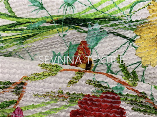 Das spandex-Nylon bereitete das Badebekleidungs-Gewebe auf, das einschlag druckend gestrickt besonders angefertigt wurde