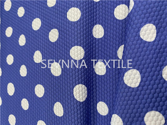 Polka-Dot Recycled Swimwear Fabric Chlorine-Widerstand-schneller Trockner