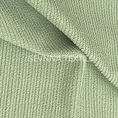 119cm Breiten-strickende aufbereitete Badebekleidungs-Gewebe Scrunchy-Bikini-Kreisspitzen