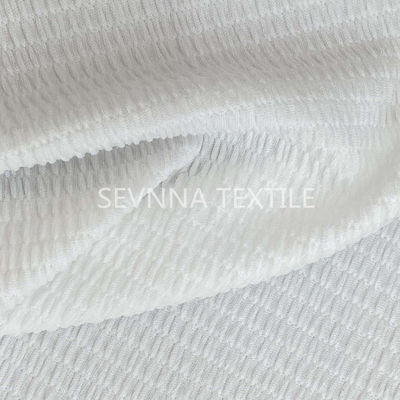 Aufbereitete Breite ethisches Eco freundliches der Badebekleidungs-Gewebe-UVfunktions-105cm