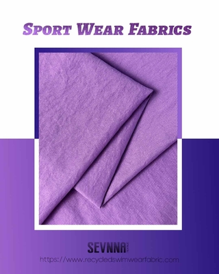 Waschbare und schnell trocknende Funktionsstoffe für Activewear