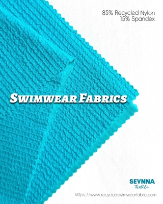 Hochwertige, strapazierfähige Schwimmstoffe mit Textur, Alternativen innerhalb von 120 cm Breite