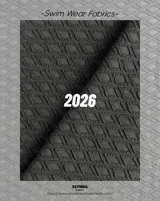 170cm breite Schwimmstoffe mit Textur-Alternativen mit strukturiertem Muster