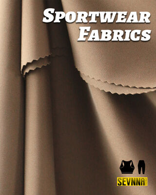 Funktionale Stoffe Leistungstextilien mit 190-200gm Gewicht 62% Kollagen Nylon + 38% Elastan Mischung und farbfeste Eigenschaften