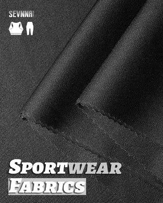 Funktionale Stoffe Leistungstextilien mit 190gm Gewicht 163cm Breite und 55% Recycling Polyester SD + 44% SORONA Zusammensetzung