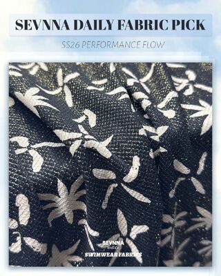 Schnell trocknender, chlorresistenter, leichter 170 g/m² umweltfreundlicher Badeanzugstoff für nachhaltige Bademode