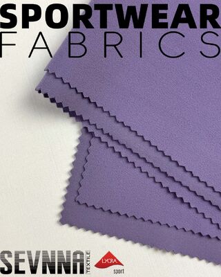 Recyceltes Lycra Stoff Atmung Material für Eco-Bewusstsein Activewear Yoga und Fitness-Kleidung