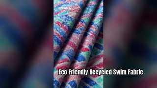 Premium Recycled Swimwear Fabric Sustainable Textiles