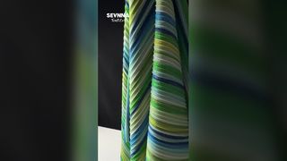 Recycelter Nylonstoff Eco Stripe Stretch