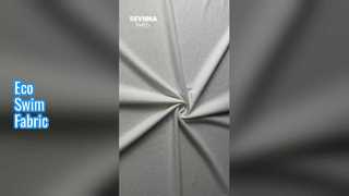 Recycelter Badestoff, umweltfreundlich und langlebig