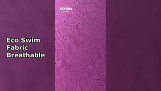 Recycelter Badebekleidungsstoff, umweltfreundlich, atmungsaktiv