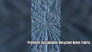 Hochwertiges recyceltes Nylongewebe für nachhaltige Aktivbekleidung