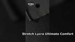 Hochelastisches Stretch-Lycra-Gewebe mit Feuchtigkeitstransport und UV-Schutz für Sportbekleidung