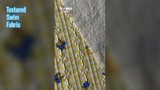 Strukturierter Schwimmstoff: Hochelastischer, chlorbeständiger Stoff